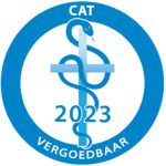 CAT Vergoedbaar schild 2023